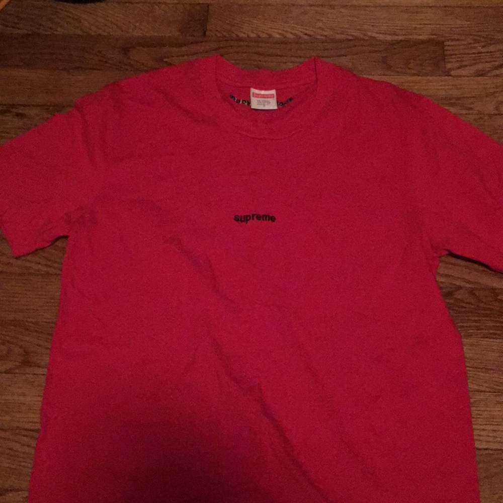 Size Small Red Supreme “FTW” Tee